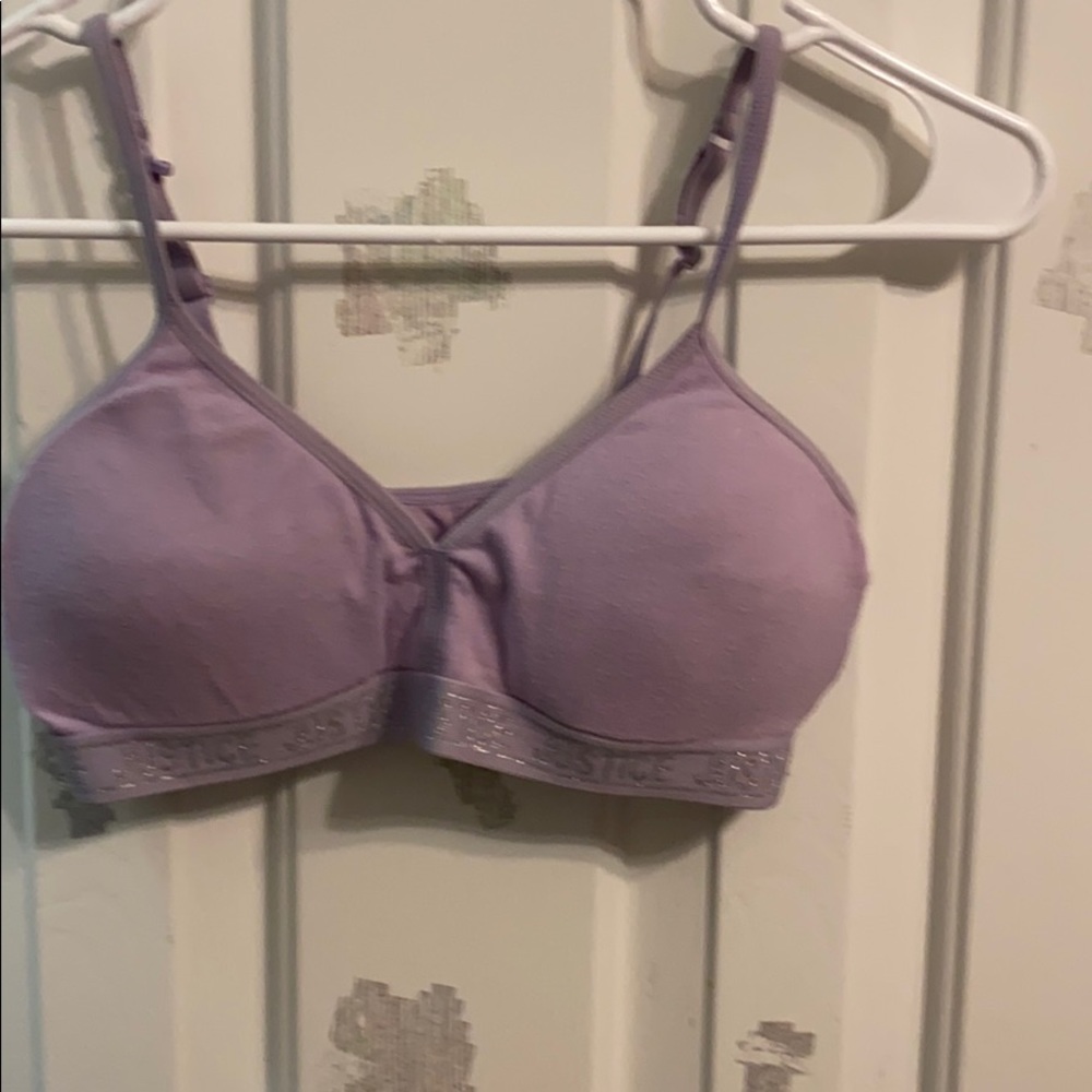 light purple bra